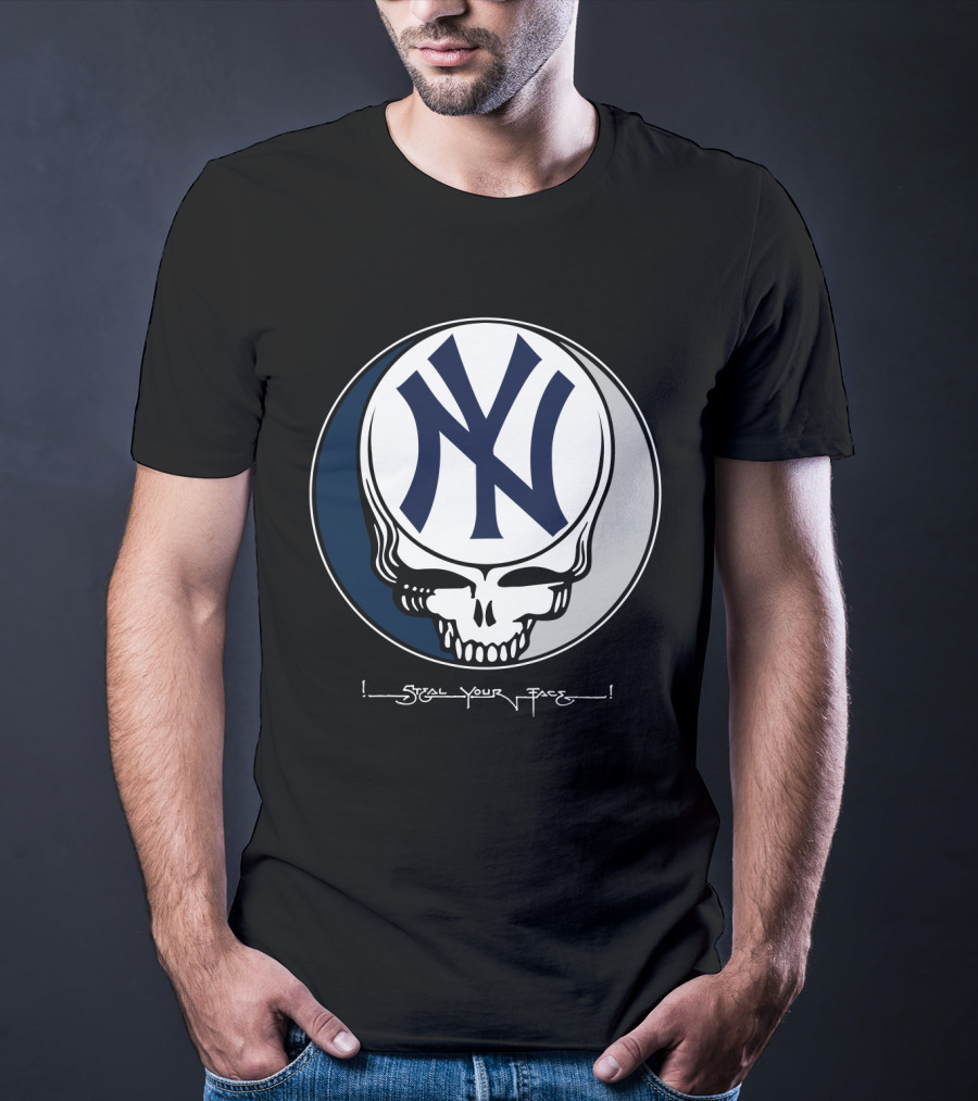 Grateful Dead Steal Your Face New York Yankees T-Shirt