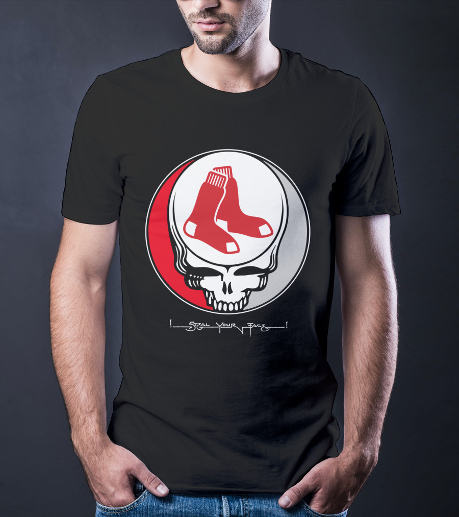 Grateful Dead Steal Your Face Boston Red Sox T-Shirt