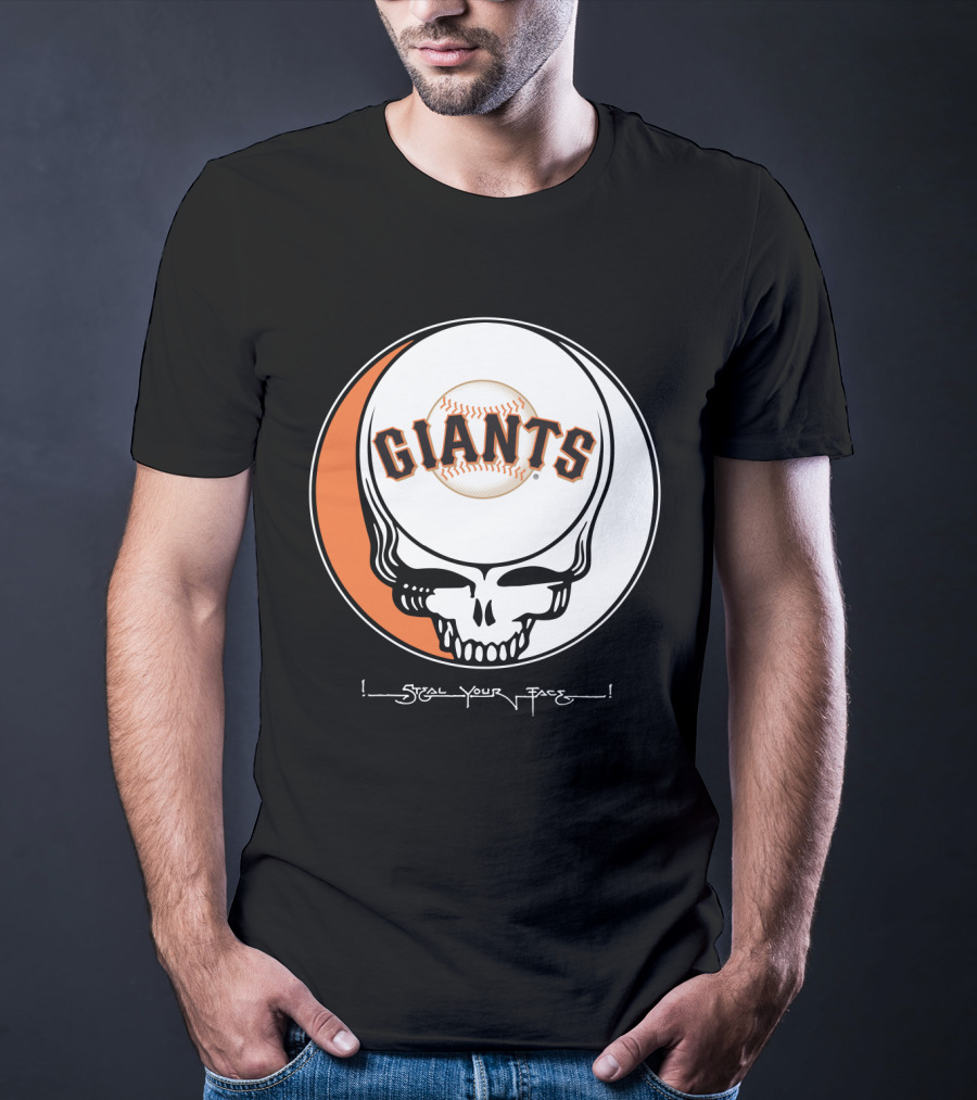 GRATEFUL DEAD San Francisco Giants Steal Your Face T-Shirt
