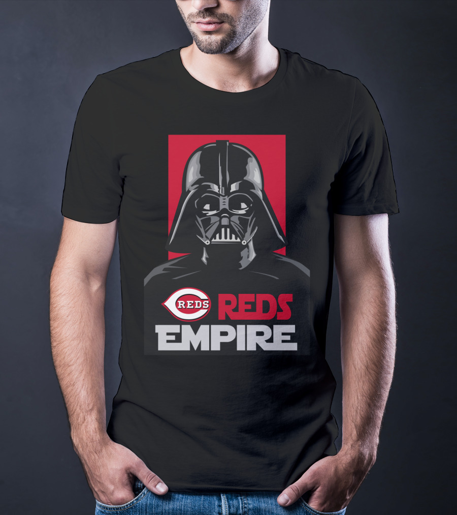 Cincinnati Reds Empire Darth Vader Reds T-Shirt