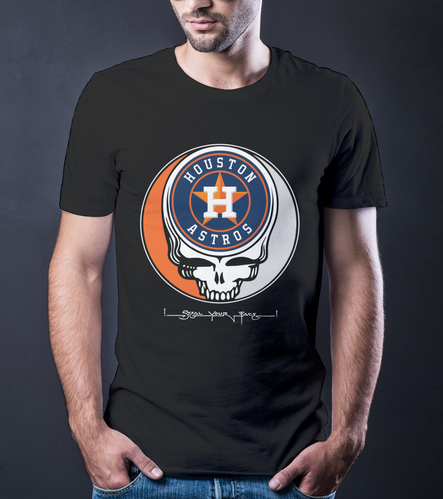 Houston Astros Grateful Dead Steal Your Face T-Shirt