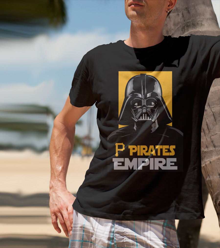 Pittsburgh Pirates Empire Darth Vader Crossover T-Shirt