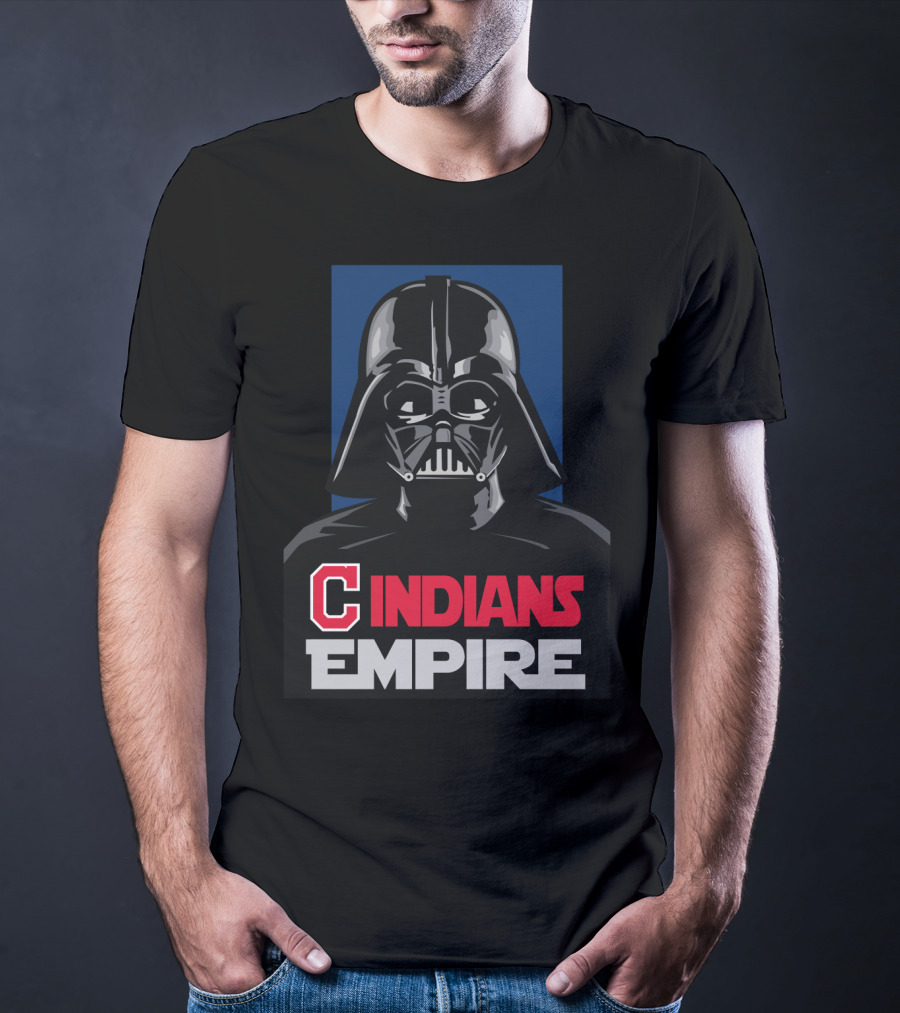 C Indians Empire Darth Vader T-Shirt
