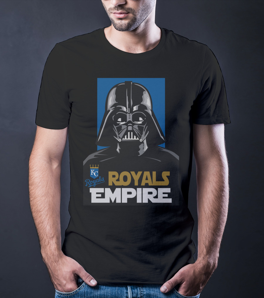 Kansas City Royals Empire Darth Vader T-Shirt