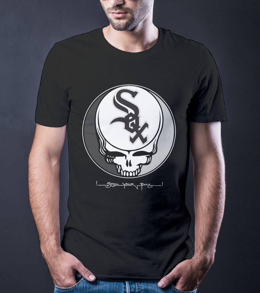 Grateful Dead Steal Your Face Chicago White Sox T-Shirt