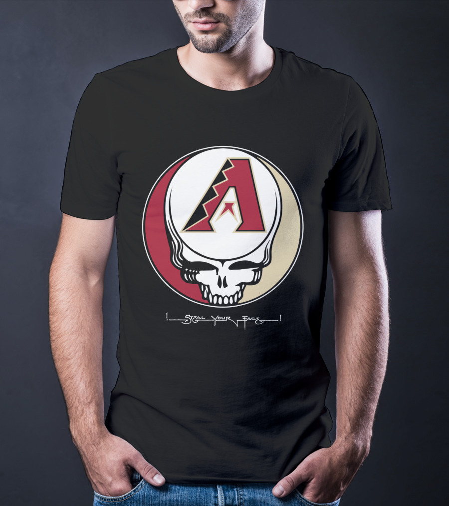 GRATEFUL DEAD Steal Your Face Arizona Diamondbacks T-Shirt