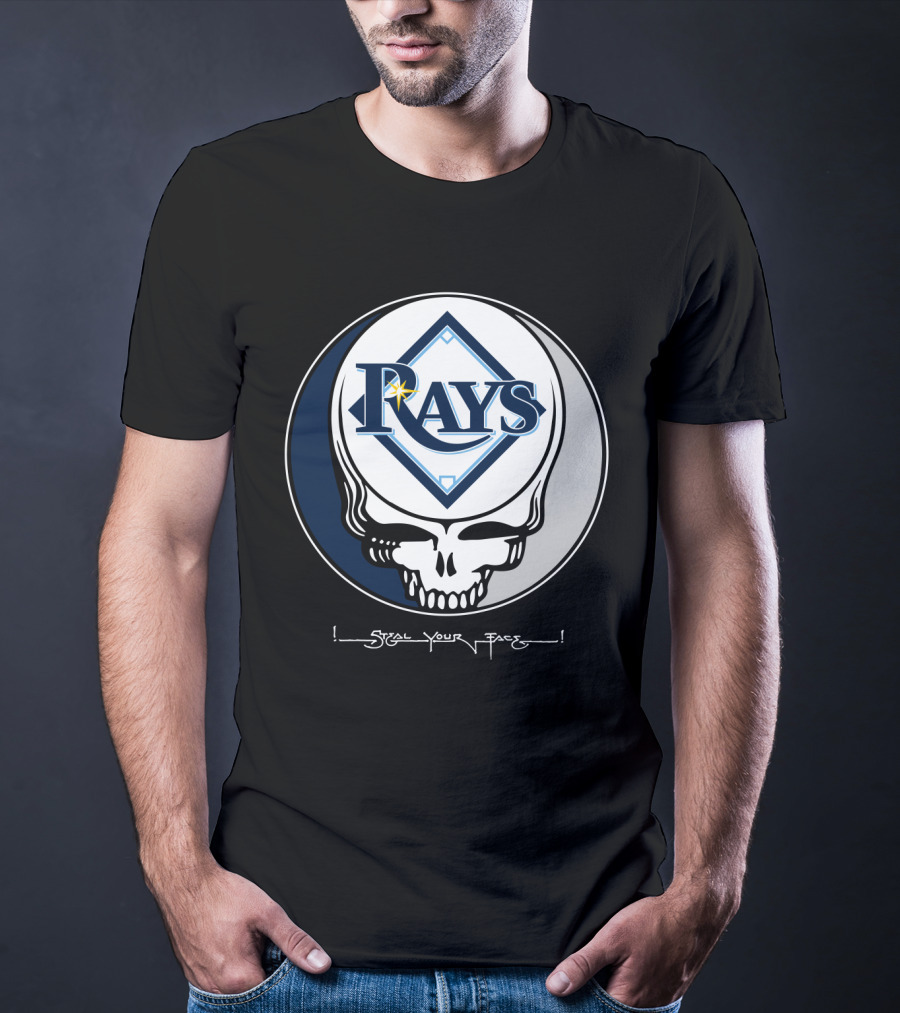 GRATEFUL DEAD Tampa Bay Rays Steal Your Face T-Shirt