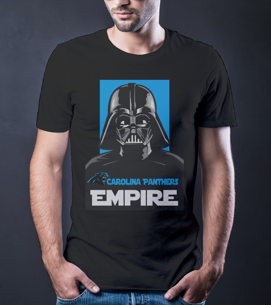 Carolina Panthers Darth Vader Empire T-Shirt