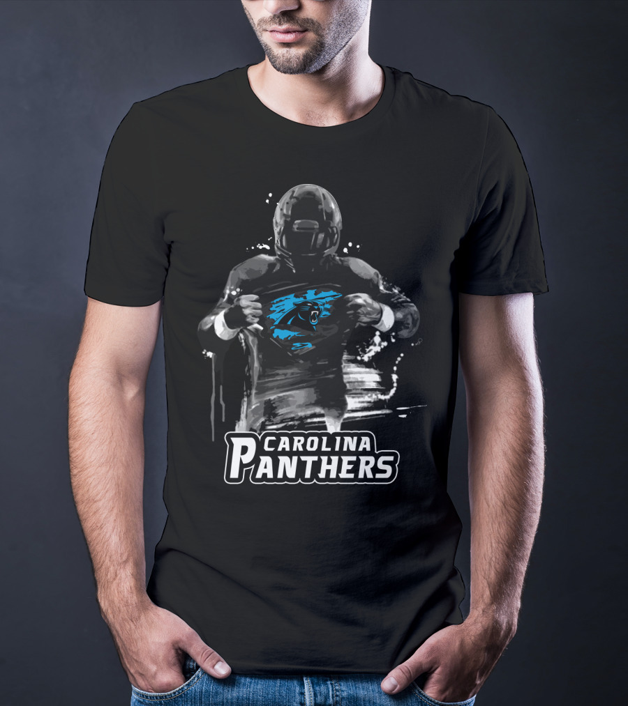 Carolina Panthers Football Superhero T-Shirt