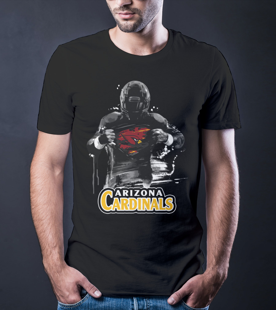 Arizona Cardinals Football Hero Emblem Reveal T-Shirt