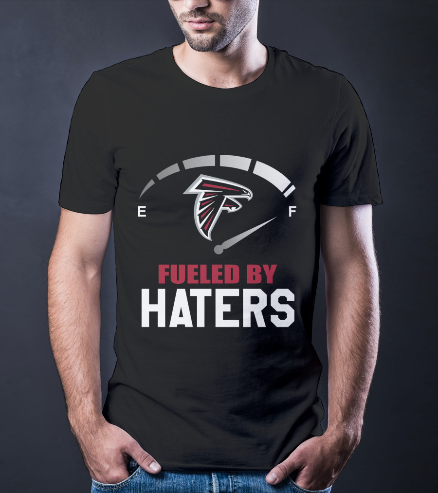 Atlanta Falcons Fueled By Haters Speedometer T-Shirt
