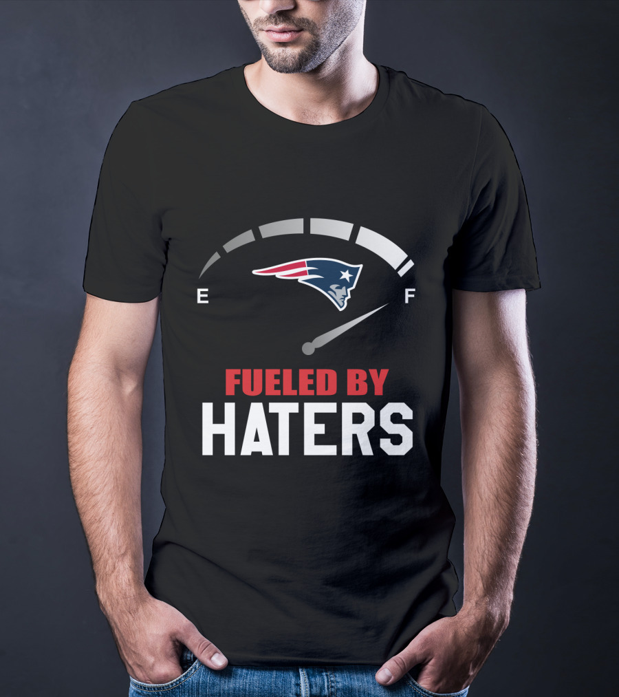 New England Patriots Fueled By Haters Gauge T-Shirt