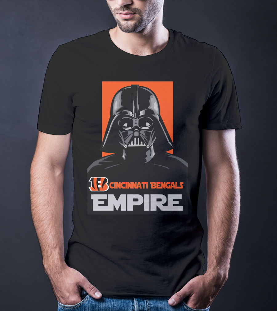 Cincinnati Bengals Darth Vader Empire T-Shirt