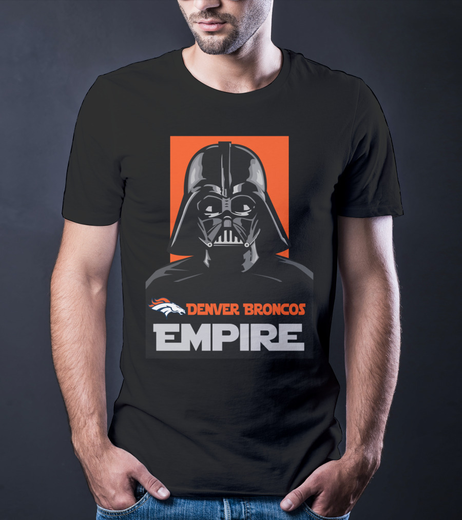 Denver Broncos Empire Darth Vader Broncos T-Shirt