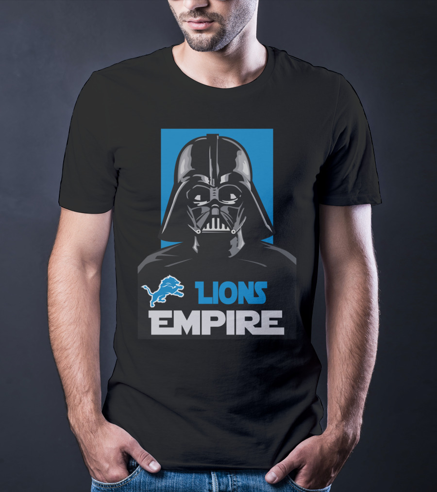 Lions Empire Darth Vader Detroit T-Shirt