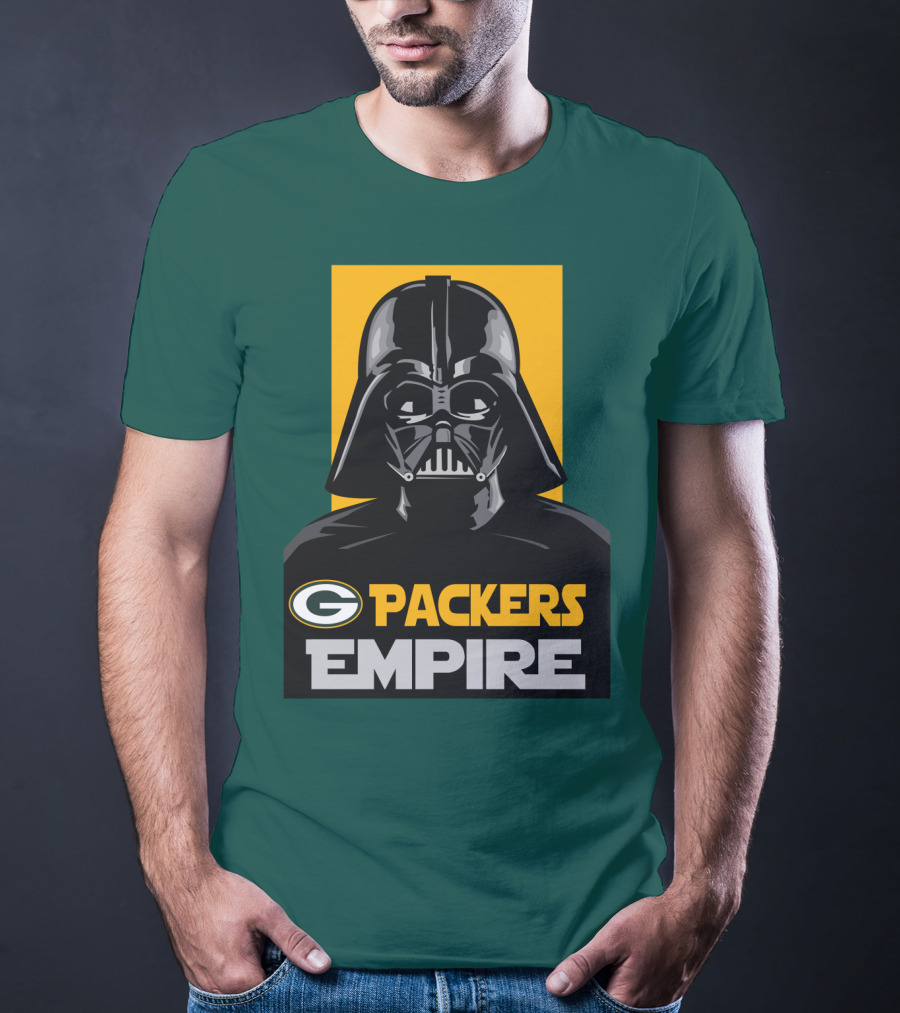 Packers Empire Darth Vader Green Bay T-Shirt