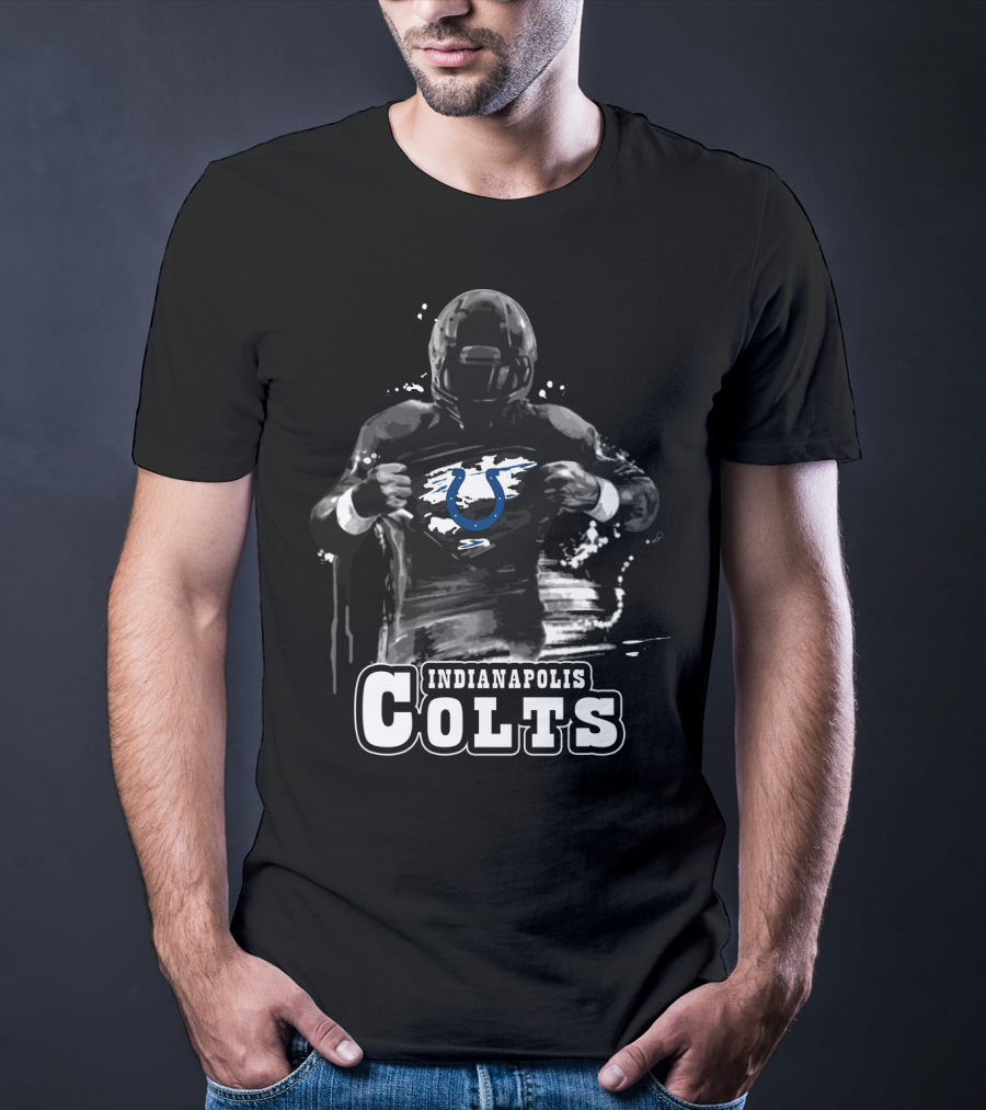 Indianapolis Colts Heroic Football Player Unveiling Team Spirit T-Shirt
