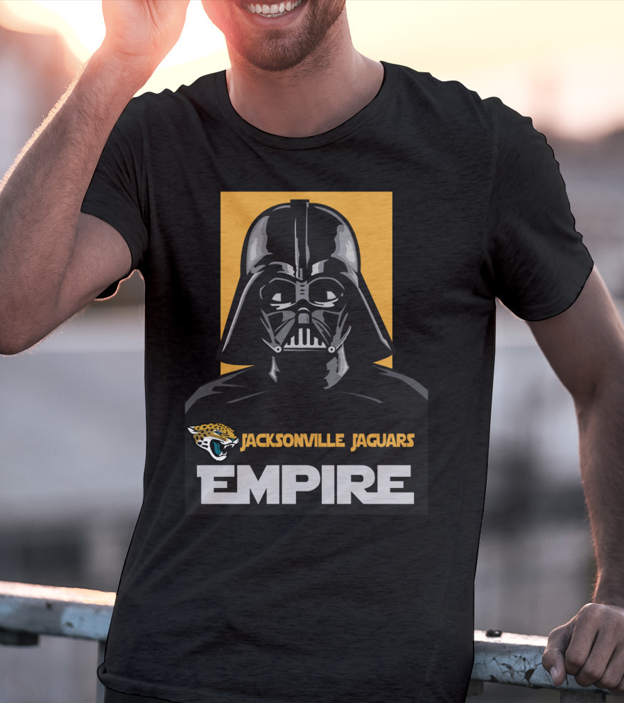 Jacksonville Jaguars Empire Darth Vader Fan T-Shirt
