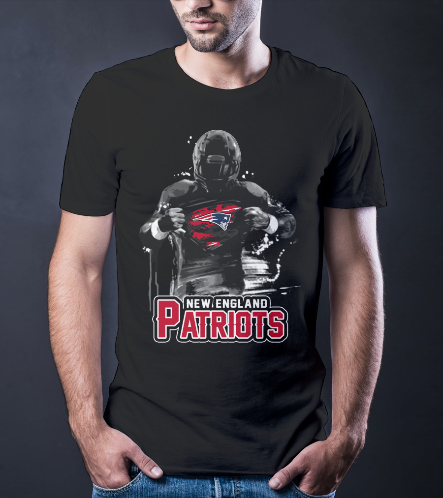 New England Patriots Football Superhero T-Shirt