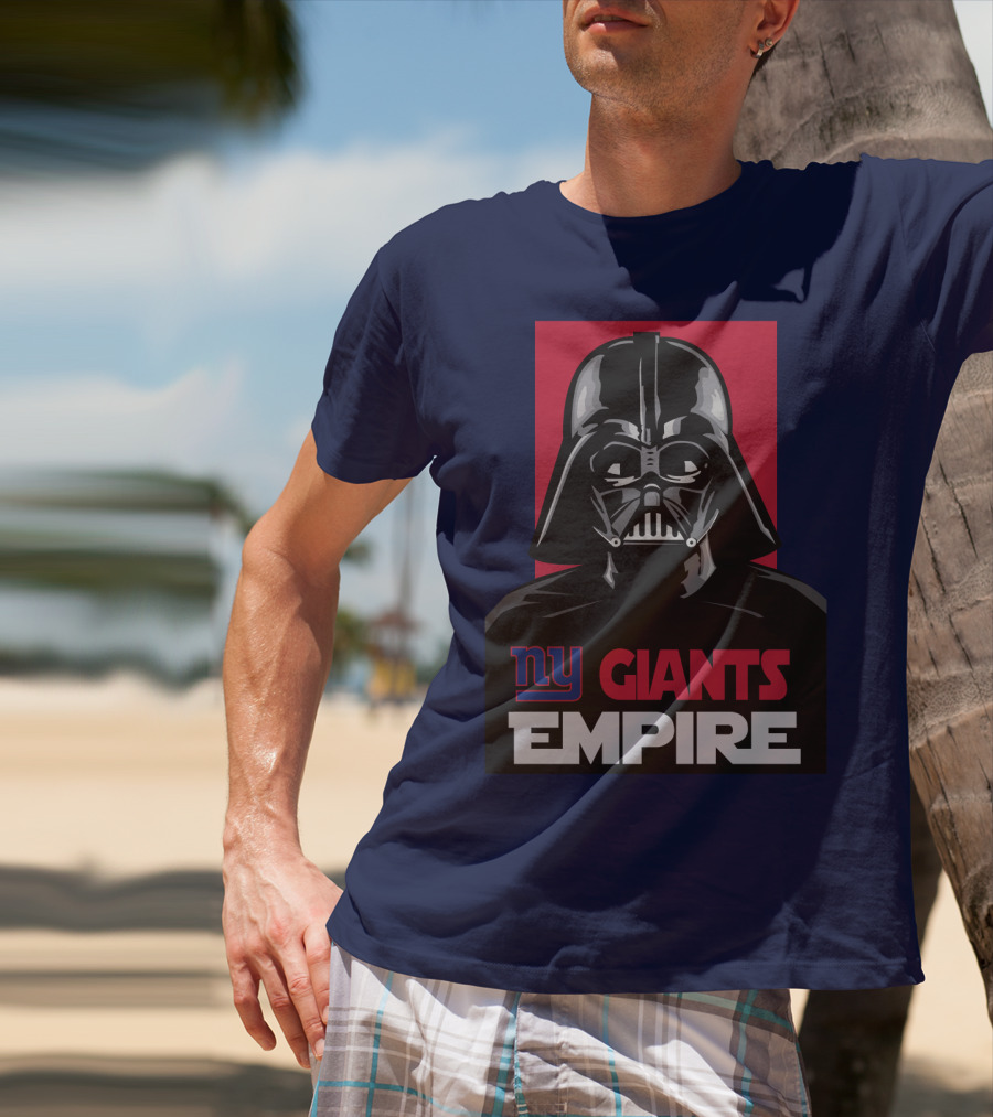 Ny Giants Empire Darth Vader T-Shirt