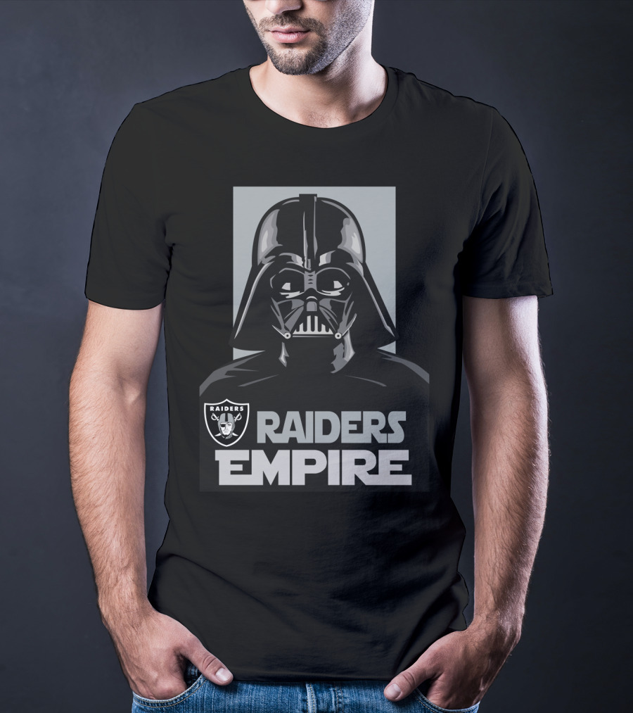 Raiders Empire Darth Vader Nfl Team Crossover T-Shirt