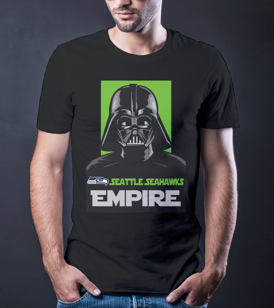 Seattle Seahawks Empire Darth Vader T-Shirt