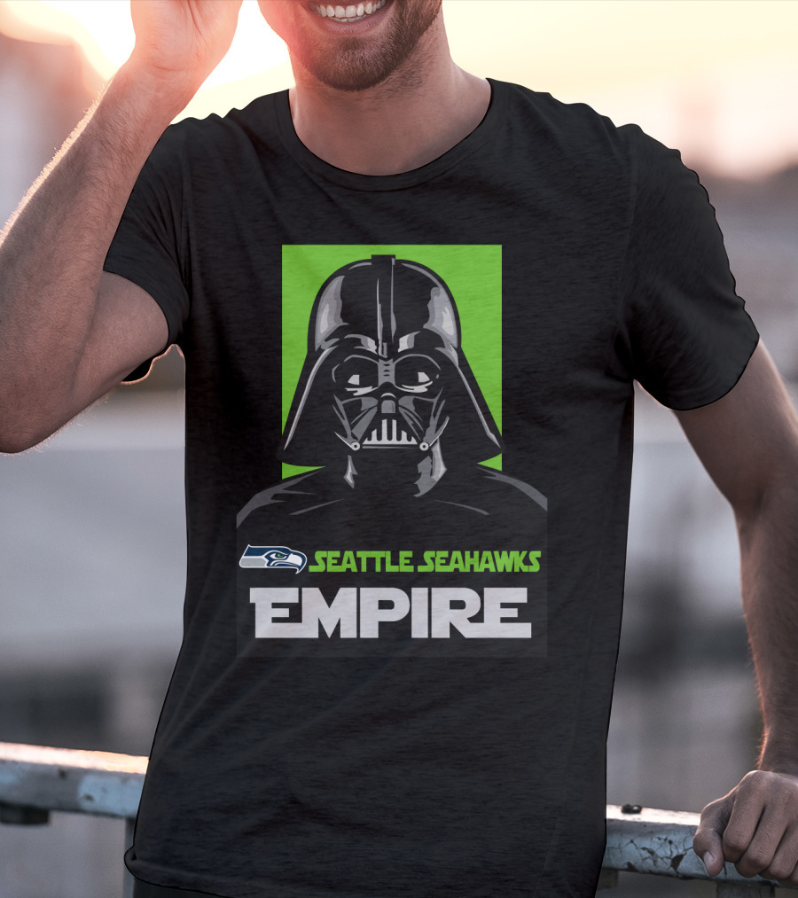 Seattle Seahawks Empire Darth Vader T-Shirt