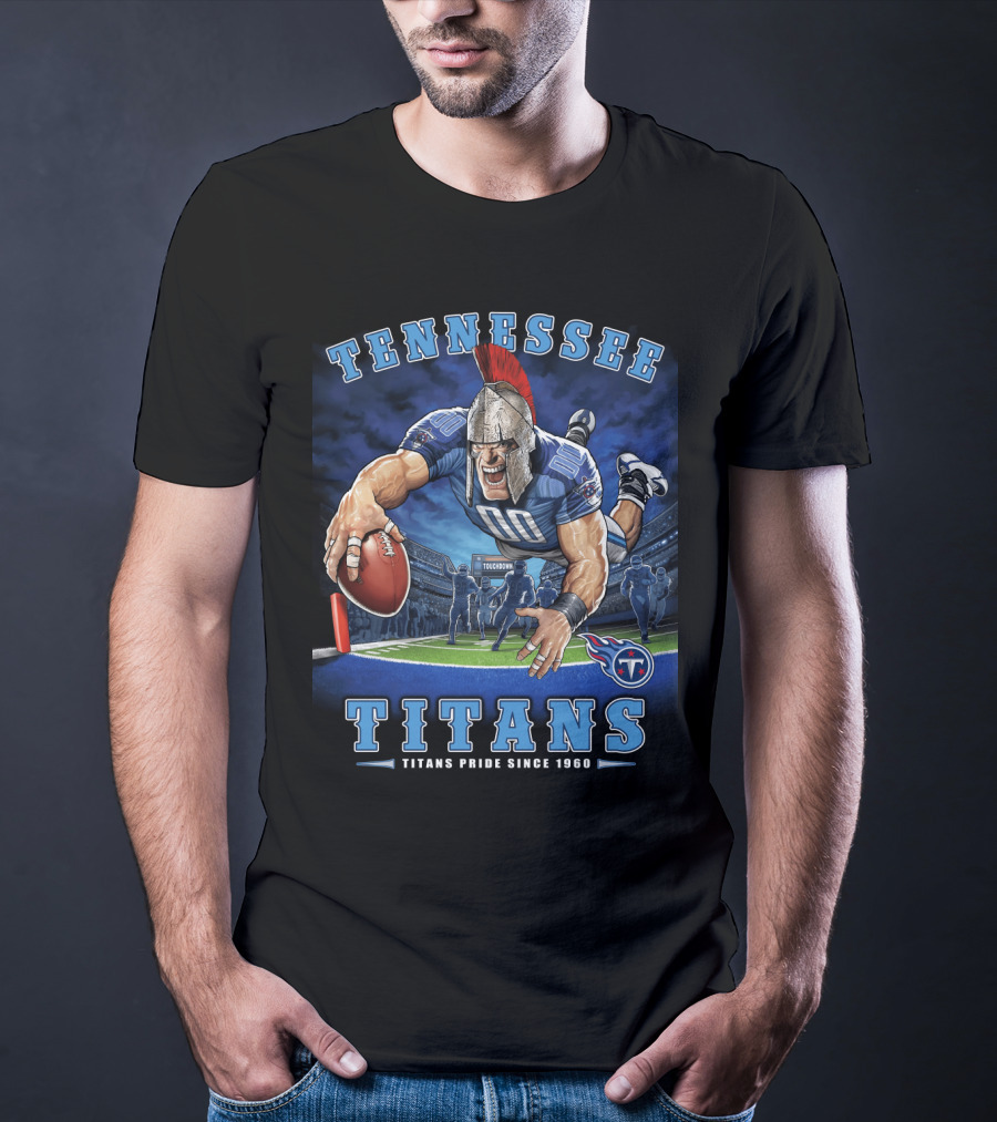 Tennessee Titans Pride Since 1960 End Zone Nfl T-Shirt