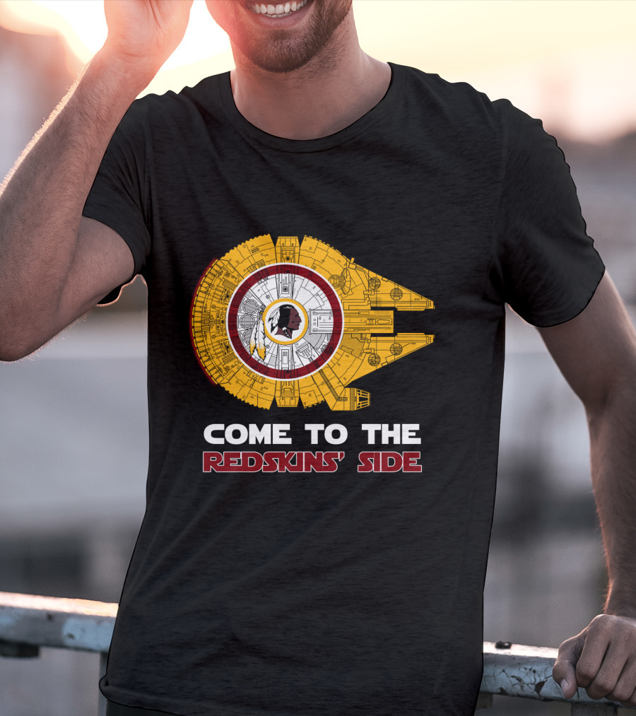 Come To The Redskins' Side Millennium Falcon Mix T-Shirt