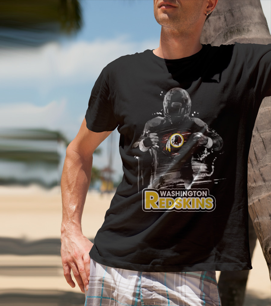 Washington Redskins Football Hero Revealing T-Shirt