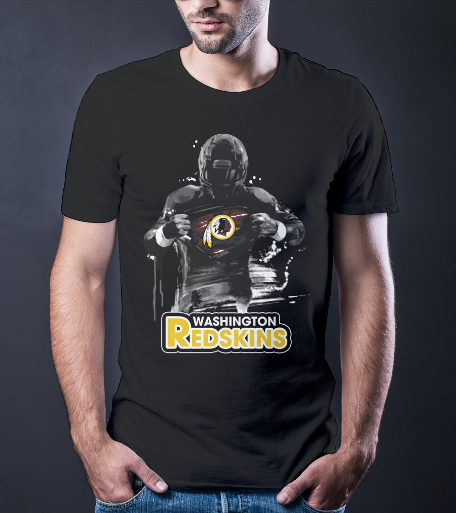 Washington Redskins Football Hero Revealing T-Shirt