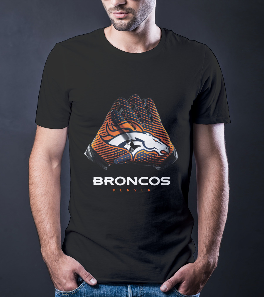 Denver Broncos Nfl Gloves Broncos Denver T-Shirt