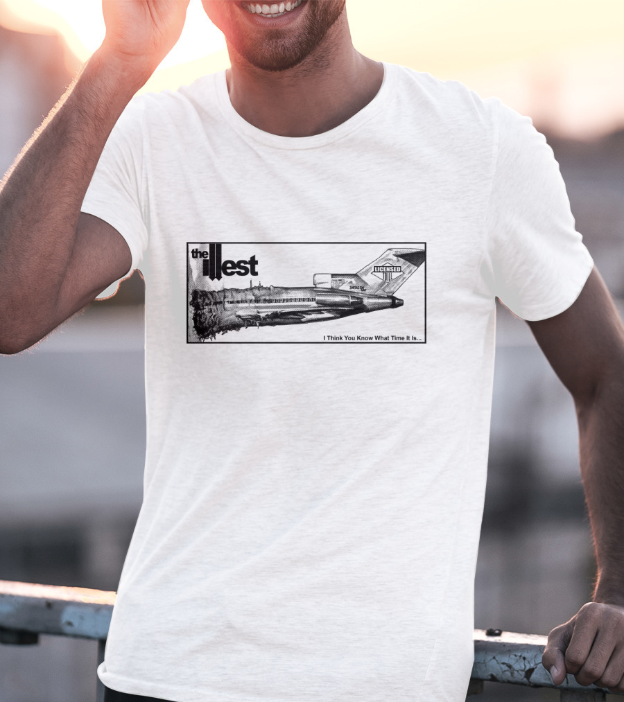 The Beastie Boys The Illest I Think You Know What Time It Is Plane Licensed To Ill T-Shirt