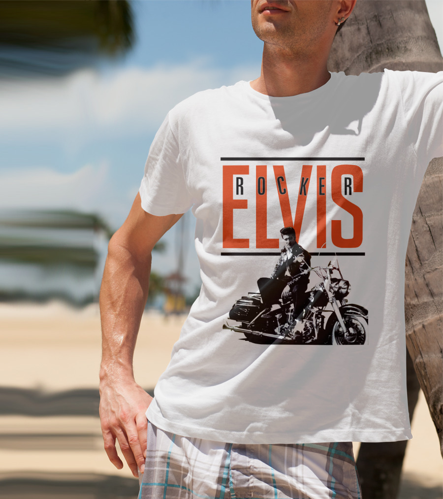 ELVIS Rocker Motorcycle T-Shirt