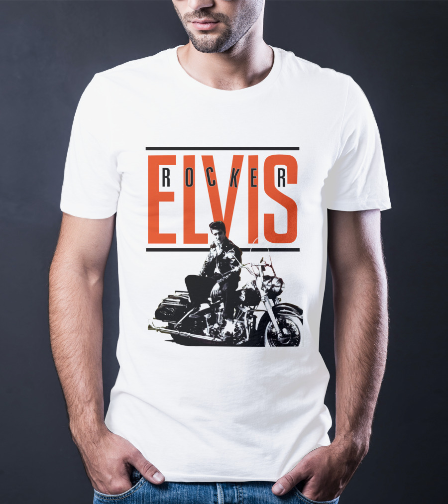 ELVIS Rocker Motorcycle T-Shirt