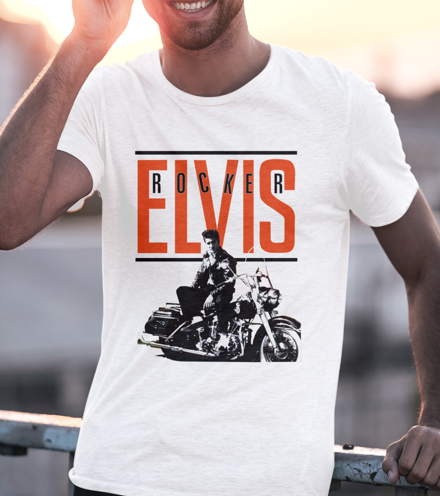 ELVIS Rocker Motorcycle T-Shirt
