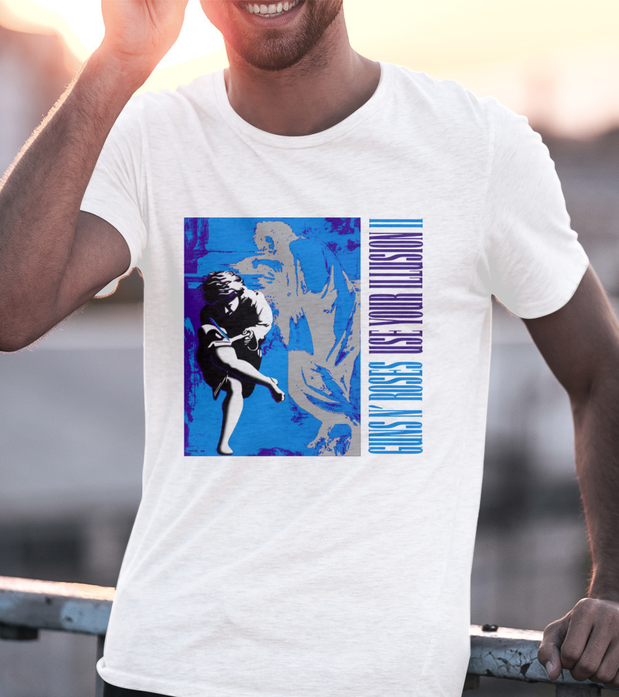Guns N' Roses Use Your Illusion II Blue Cover T-Shirt
