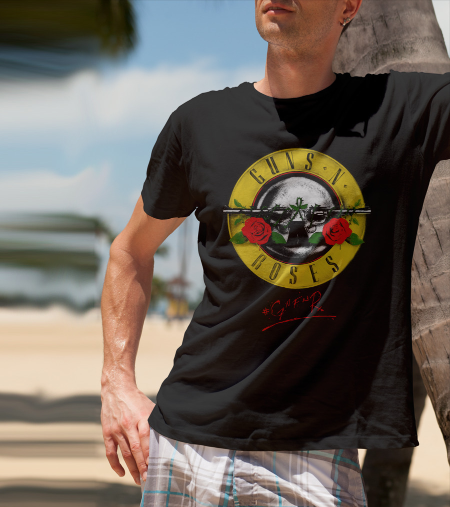 Guns N' Roses Logo GNR 15 #GnFnR T-Shirt