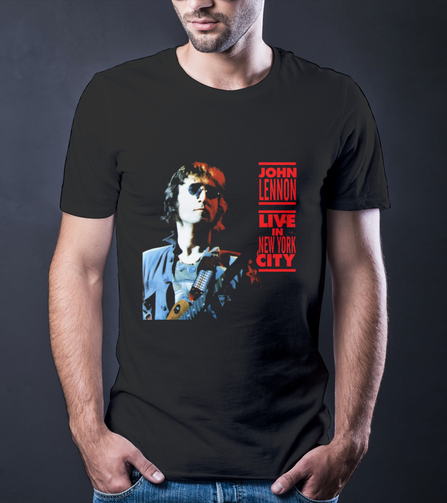 John Lennon Live In New York City T-Shirt