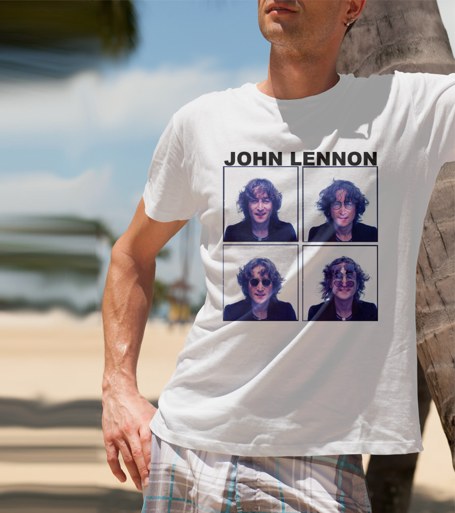 John Lennon Photographic Portrait Series T-Shirt
