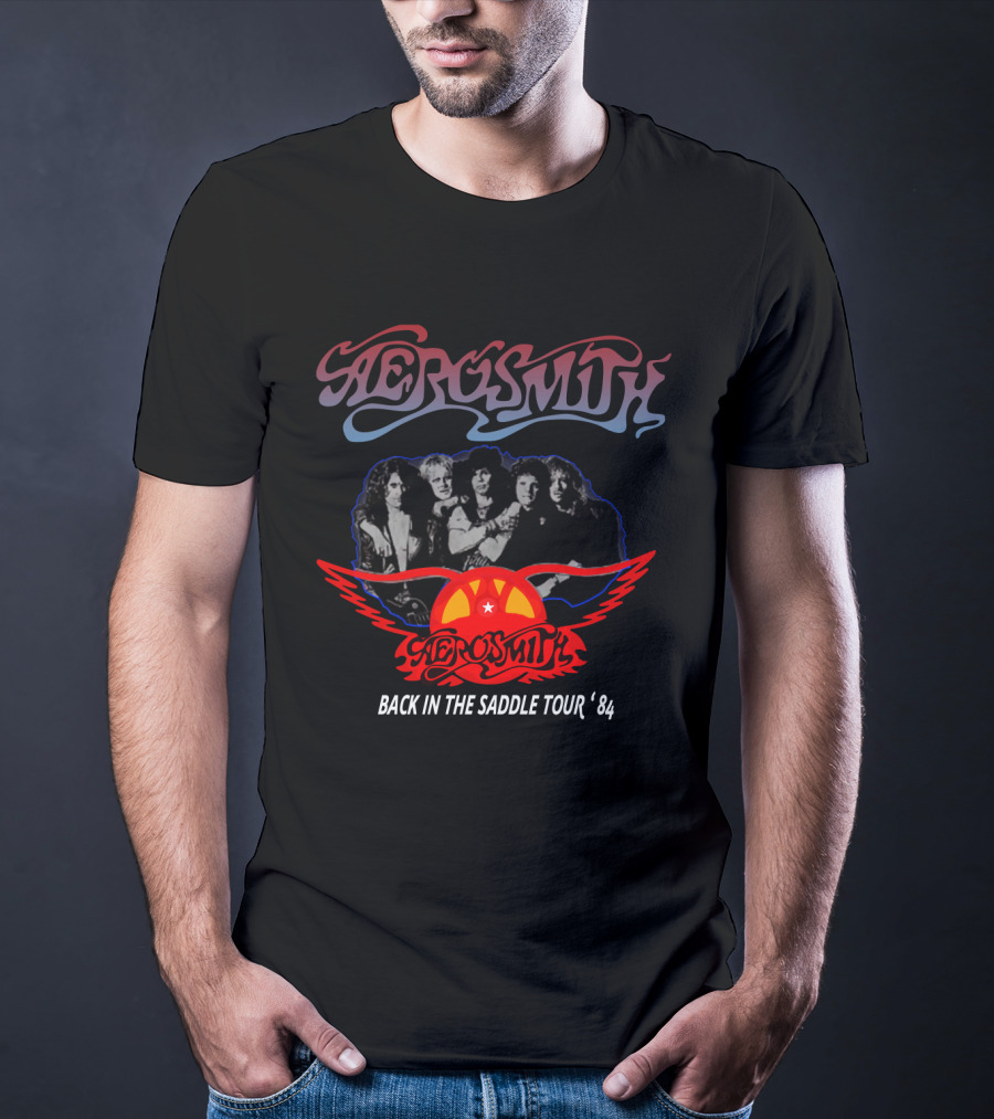 Aerosmith Back In The Saddle Tour '84 T-Shirt