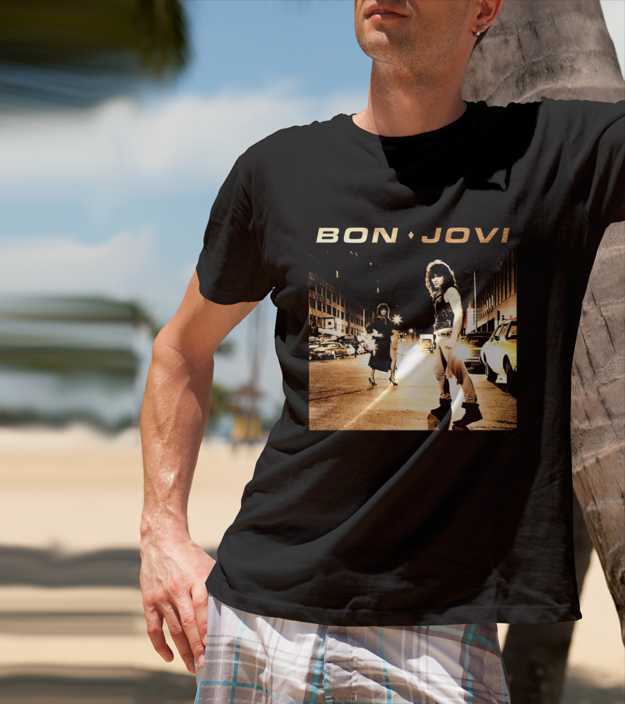 BON JOVI Urban Street Scene T-Shirt