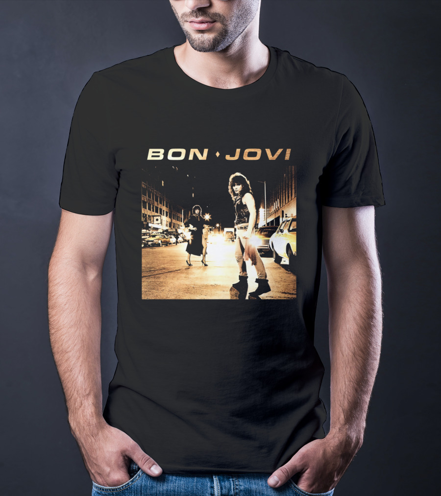 BON JOVI Urban Street Scene T-Shirt