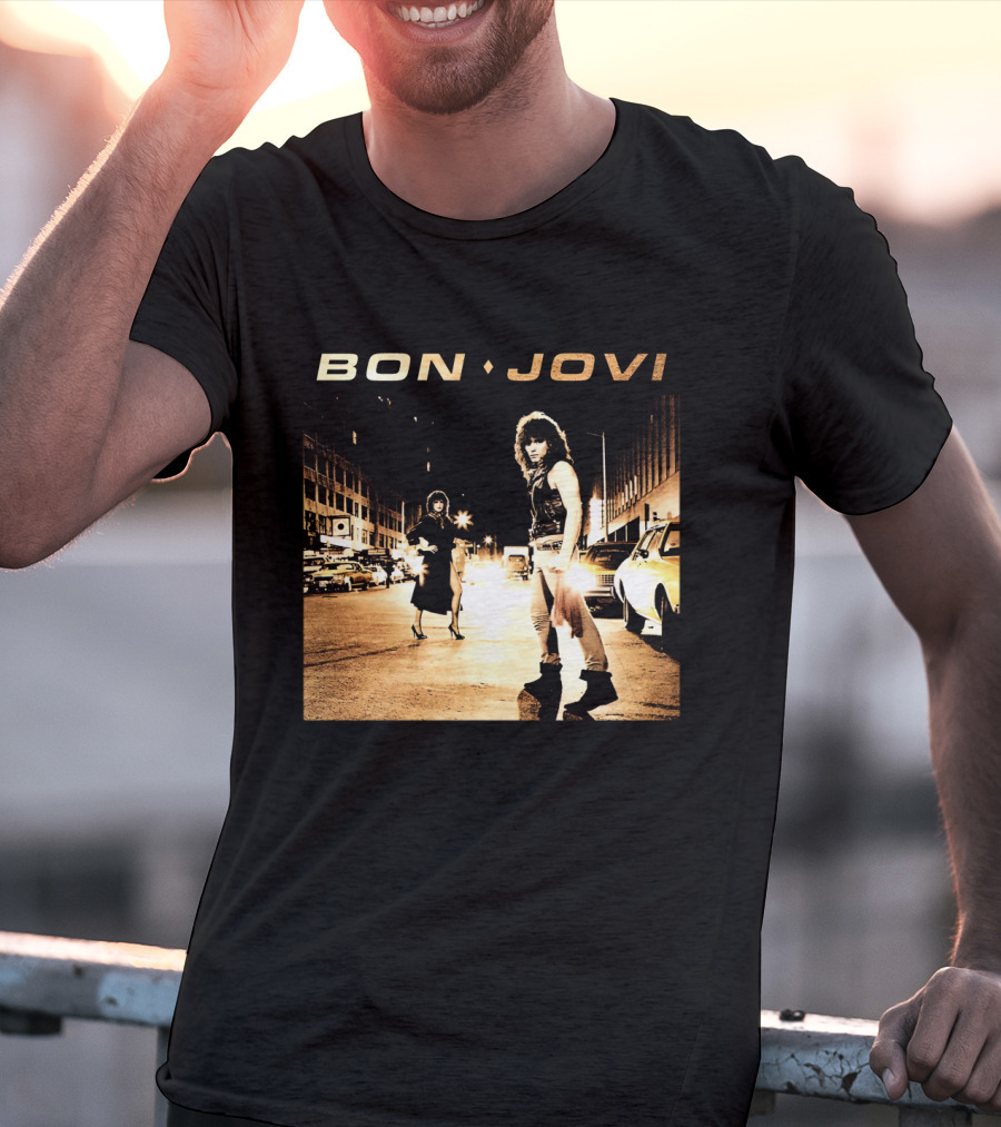 BON JOVI Urban Street Scene T-Shirt