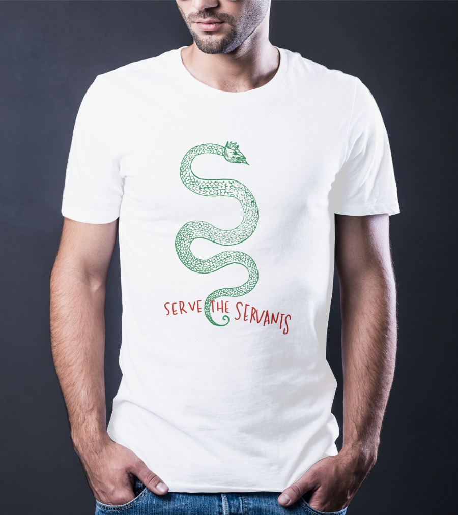 NVN 01 Serve The Servants Snake With Crown T-Shirt