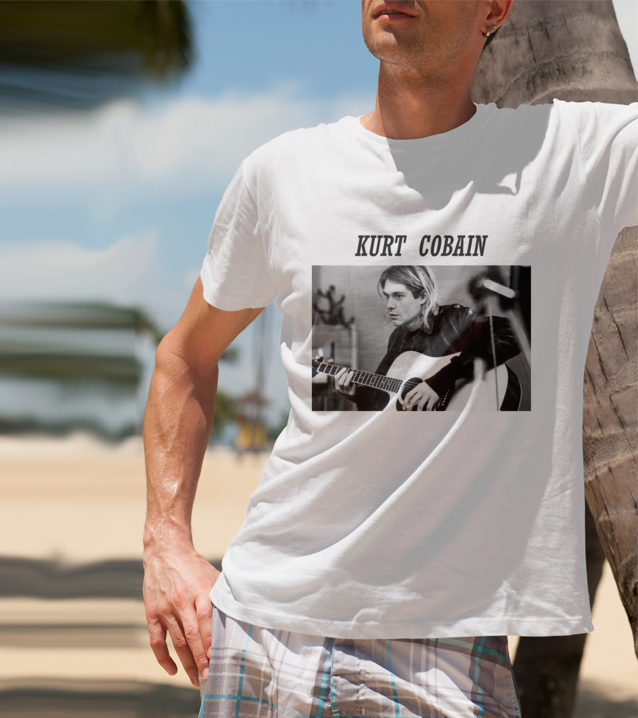 Kurt Cobain Solo Album Montage Of Heck November Release T-Shirt