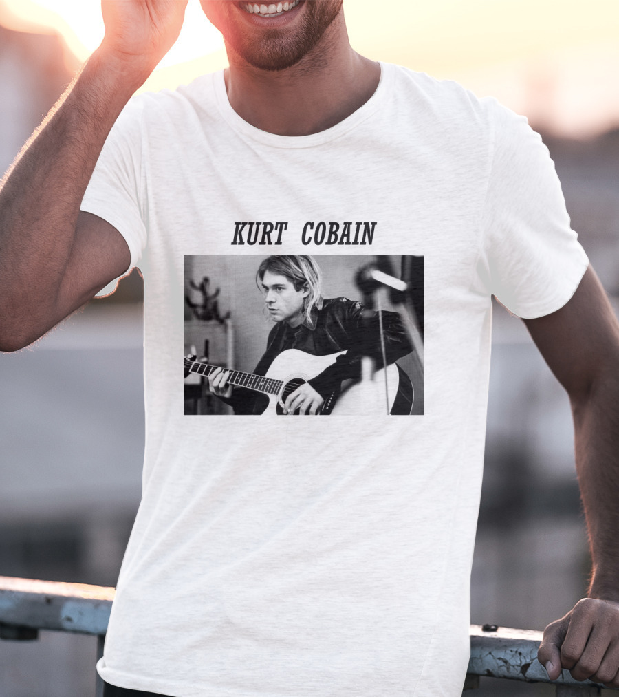 Kurt Cobain Solo Album Montage Of Heck November Release T-Shirt