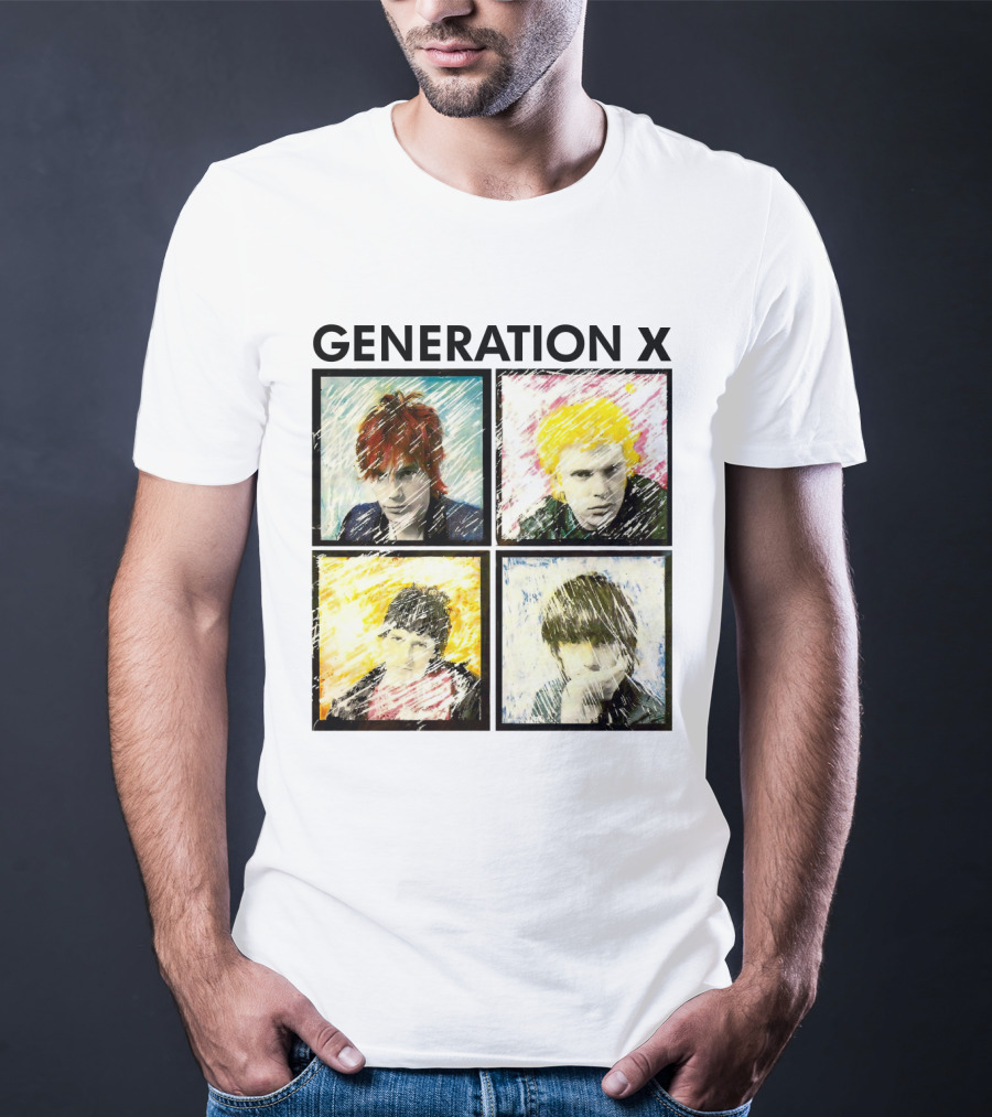 GENERATION X GX 02 Wild Pop Art Style Portraits T-Shirt