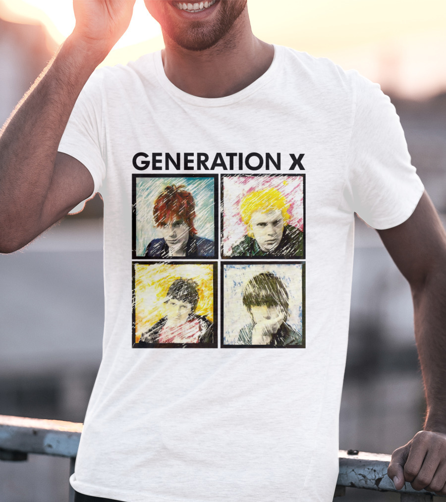 GENERATION X GX 02 Wild Pop Art Style Portraits T-Shirt