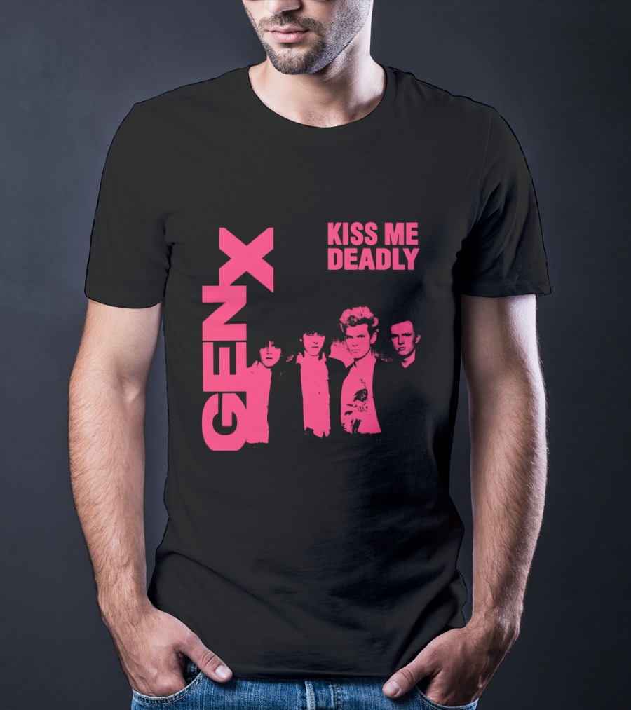 GEN X Kiss Me Deadly Band T-Shirt